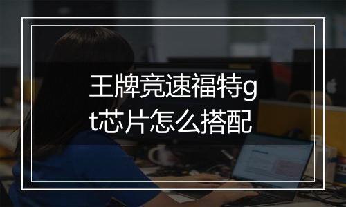 王牌竞速福特gt芯片怎么搭配