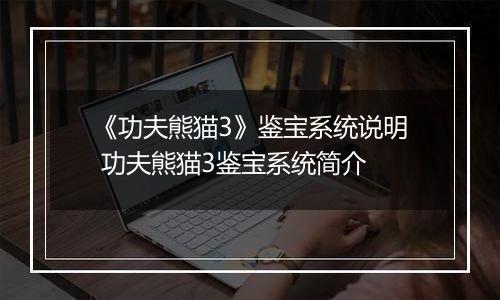 《功夫熊猫3》鉴宝系统说明 功夫熊猫3鉴宝系统简介