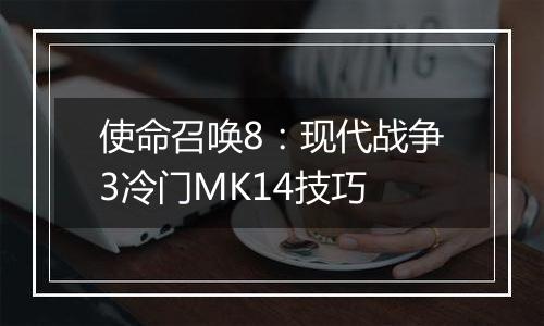 使命召唤8：现代战争3冷门MK14技巧
