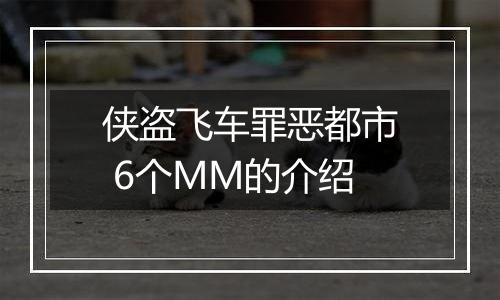侠盗飞车罪恶都市 6个MM的介绍
