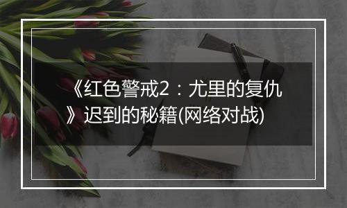 《红色警戒2：尤里的复仇》迟到的秘籍(网络对战)