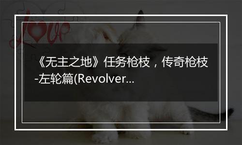 《无主之地》任务枪枝，传奇枪枝-左轮篇(Revolver)