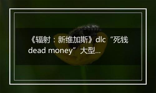 《辐射：新维加斯》dlc“死钱dead money”大型收集任务