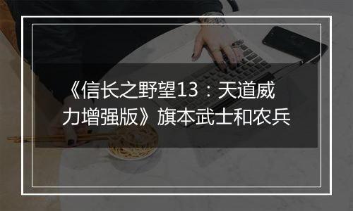 《信长之野望13：天道威力增强版》旗本武士和农兵