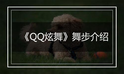 《QQ炫舞》舞步介绍