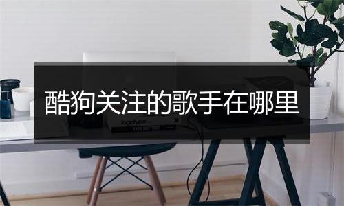 酷狗关注的歌手在哪里